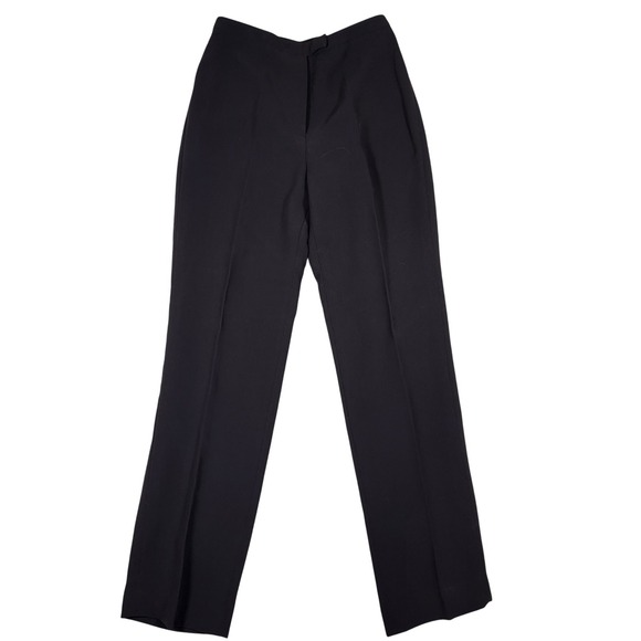 Pants - Vintage Brown Dress Pants Women's Size 6 Straight Leg Lined Made in Macau‎